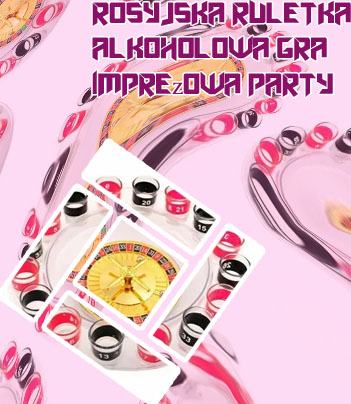 Alko-gra imprezowa ruletka alkoholowa kieliszki5