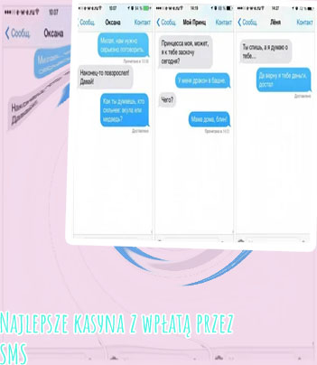 Kasyno wpłata sms